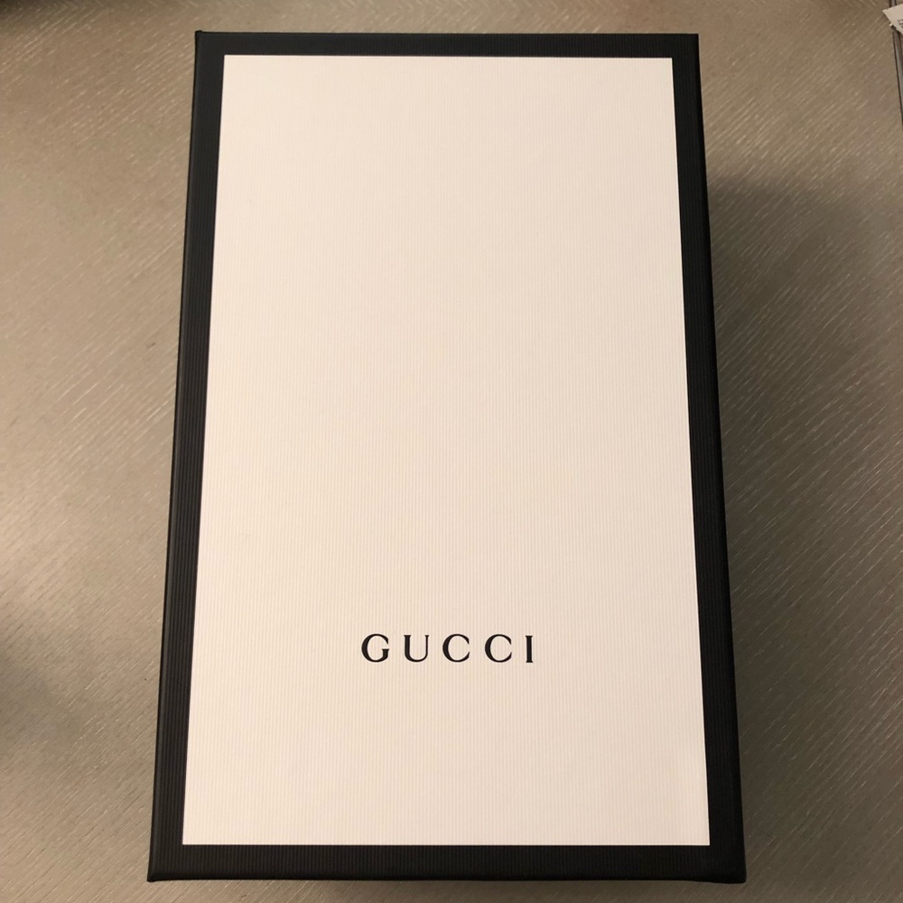 Authentic Gucci shoe box